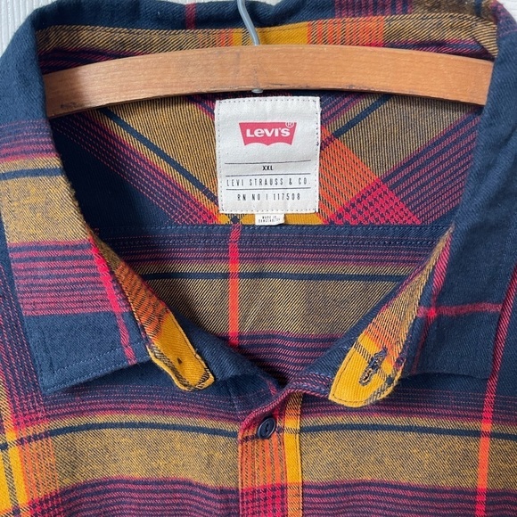 Levi's Other - Vintage Levis | Fennel Long Sleeves Polo Shirt | XXL Men’s